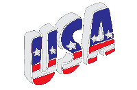 United States Usa Sticker by Marcel Katz / The Art Plug