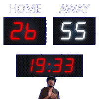 55 Away Sticker
