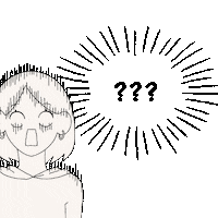 rupalico anime shocked surprised ggdc Sticker