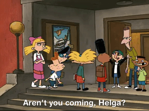 hey arnold nicksplat GIF