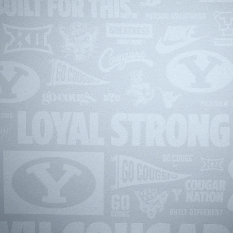 Byu Football Go Cougs GIF by BYU Cougars