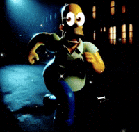 Homer Simpson Void GIF