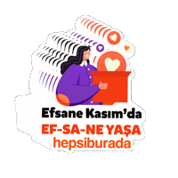 Efsanekasım Sticker by Hepsiburada