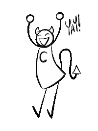 usedtobehmc demon coke rum priest Sticker