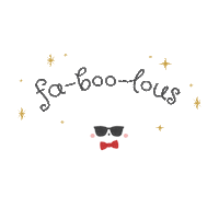 babyaxioo halloween ghost fabulous fancy Sticker