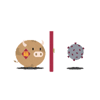 Stay Safe Lunar New Year Sticker