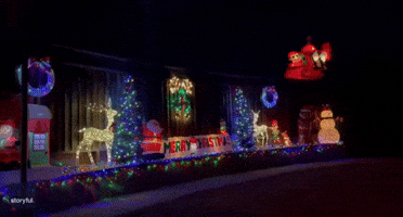 California Home Lights Up With Impressive Christmas Display