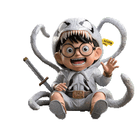 Happy Dance Sticker by Seorang Zaki