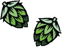 fiddlinfish beer hops brewing hoppy Sticker
