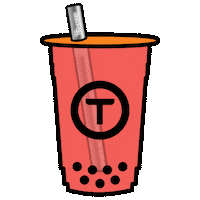 bubble tea Sticker by Tpumps