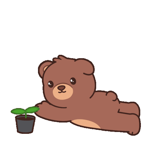 Youre The Best Teddy Bear Sticker by BEARISH