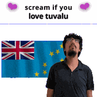 Tuvalu Flag Sticker