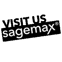Visit Us Sticker by sagemax.official