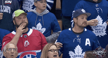 Ice Hockey Reaction GIF by NHL
