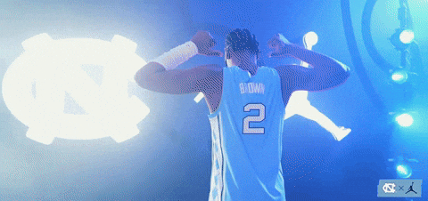 University Of North Carolina Basketball GIF by UNC Tar Heels