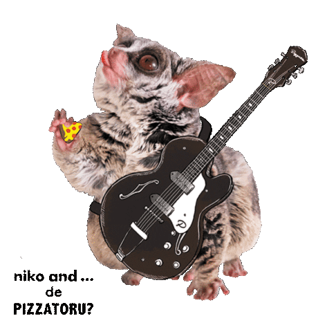 nikoand_official monkey 猿 bushbaby ニコアンド Sticker