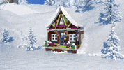 snow breaking GIF by LEGO