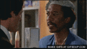 someone interrupts GIF