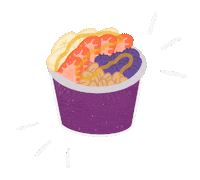 SunnySophie fruit acai vsco acaibowl Sticker