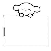Dog Frame Sticker