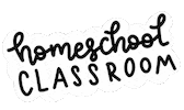 Distance Learning Homeschool Sticker