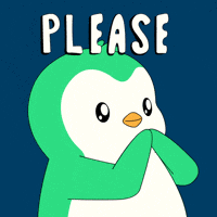 Penguin Please GIF by Abster