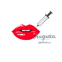 Augusta_Aesthetics augusta augustaaesthetics augusta aesthetics lip fill Sticker