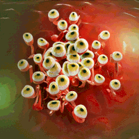 Halloween Eyes GIF by xponentialdesign