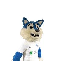 FCLausanneSport dance football wolf suisse Sticker