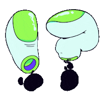 Disturbing What Is It Sticker by Eric David Haddad