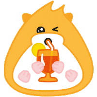 girls night out wink Sticker by hamsta.world