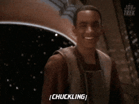 Chuckling Star Trek GIF by The Joy of Trek