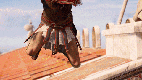 jump attack GIF by Assassin's Creed