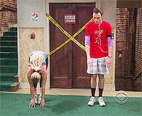 fail big bang theory GIF