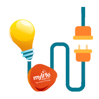 mylifegasepower gas luce mylife greenenergy Sticker