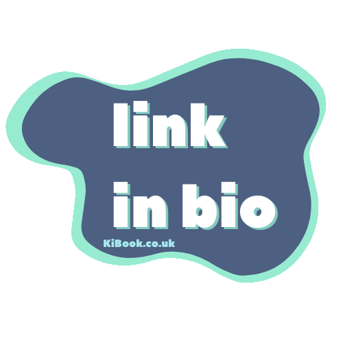 KiBook giphyupload link in bio book now booknow Sticker