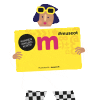 Museokortti museum museo museokortti museot Sticker