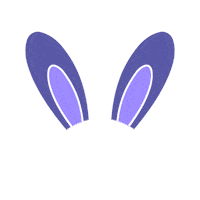 Sticker Bunny Sticker by LansinohUK