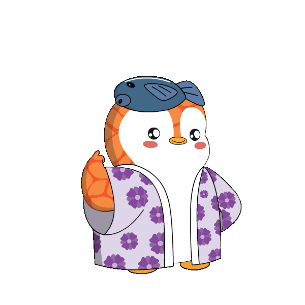 Heart Love Sticker by Pudgy Penguins