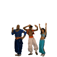 Genie Aladdin Sticker by Disney On Broadway