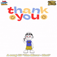 Thanks Gracias GIF by Zhot
