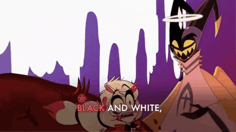 CataLarra giphygifmaker adam hh hazbin hotel GIF