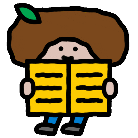 Happy Book Sticker