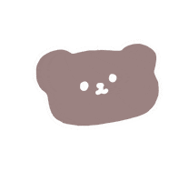 くま 熊 Sticker