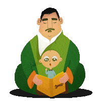 Childrens Book Nom Sticker by Үлгэрийн Цаг