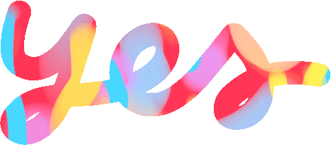 Graffiti Yes Sticker