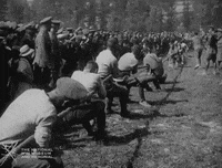 NationalWWIMuseum black and white military footage soldiers GIF
