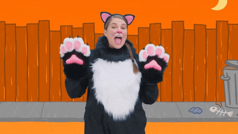 Cat Halloween GIF by Super Simple