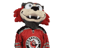 Hockey Kissing Sticker by Huntsville Havoc