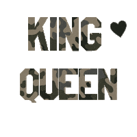 king queen Sticker by Hamburger Haenger